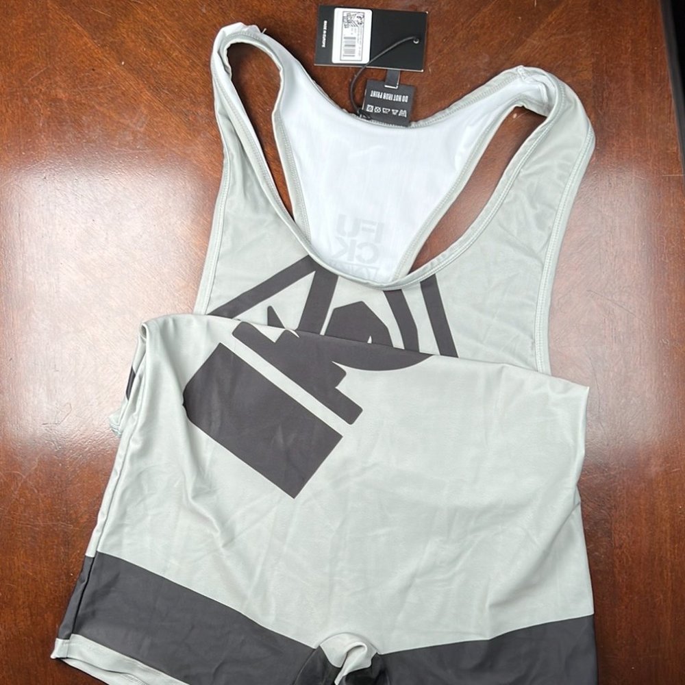 Fort Troff Gasmask F**K H**d Wrestling Singlet